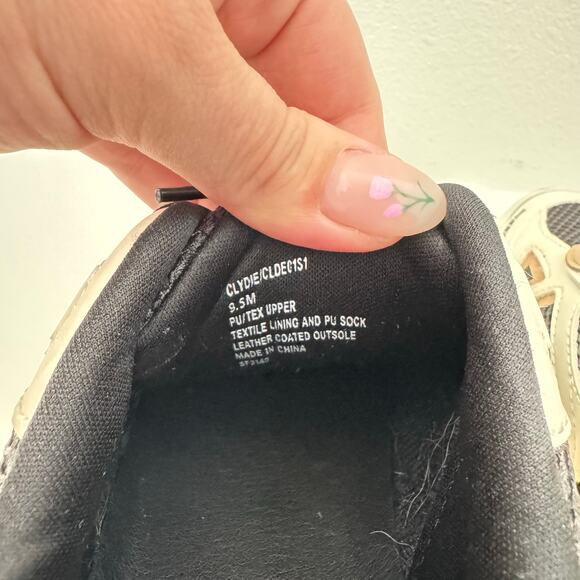 Steve Madden Cordyn Black and Tan Chunky Sneakers Women's 9.5 - Picture 8 of 8